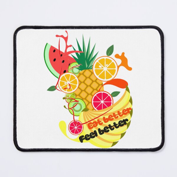Item preview, Eat Better Feel Better – Healthy Living Motivation Design designed and sold by ArtsyExplorer.