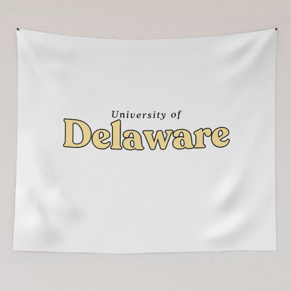 Item preview, Yellow University of Delaware Pastel and Black designed and sold by jessicaleah15.