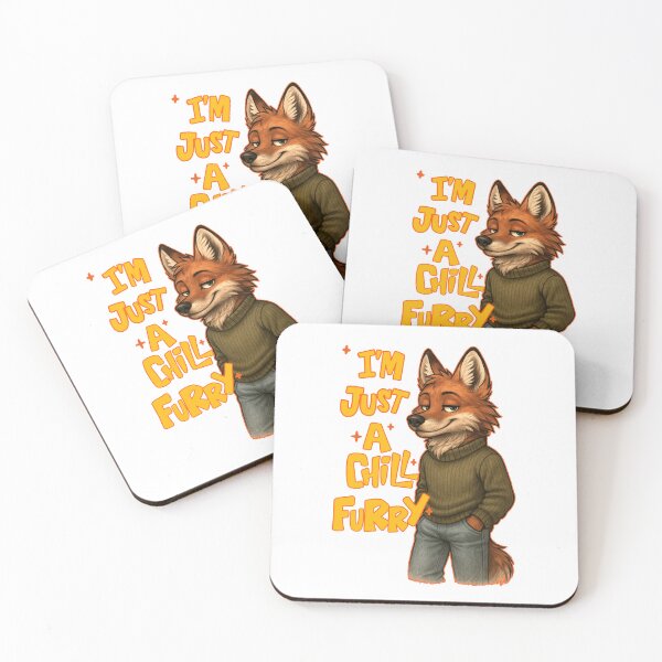 Item preview, Chill Furry Fox designed and sold by FarieArt.