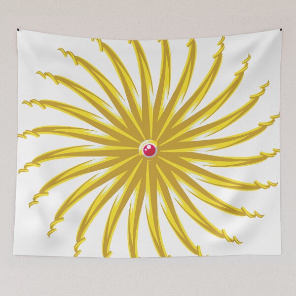 Item preview, Golden Spiral Hair Loop - Magical Girl Pattern designed and sold by SmirkingDesigns.