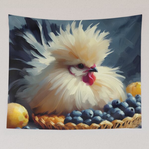 Item preview, Silkie Chicken Art #2 | Silkie Lovers designed and sold by ksgraphics222.