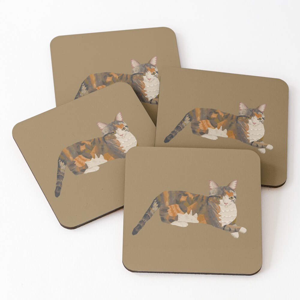 Item preview, Coasters (Set of 4) designed and sold by Rubymaect.