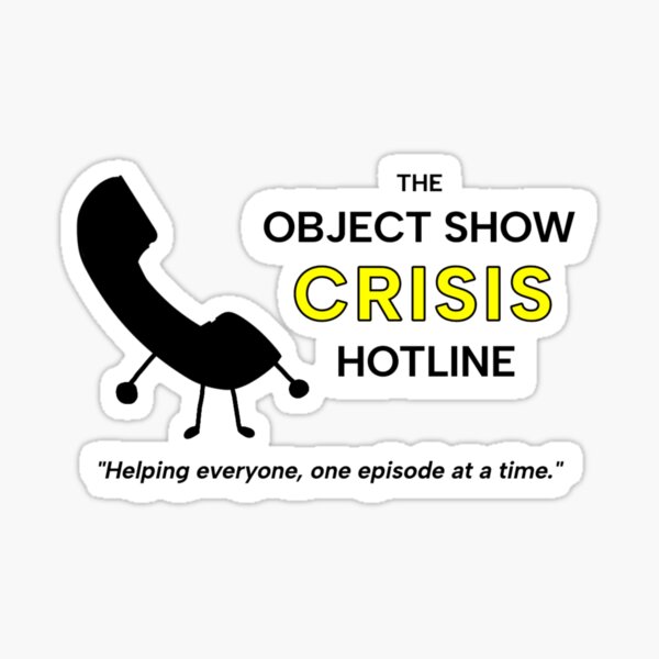 Item preview, Object Show Crisis Hotline Logo designed and sold by KWASmakesmusic.