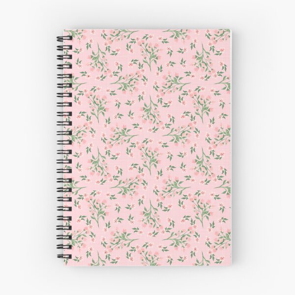 Item preview, Ditsy soft pink flower branches Light Pastel Pink designed and sold by JasmineGDesigns.