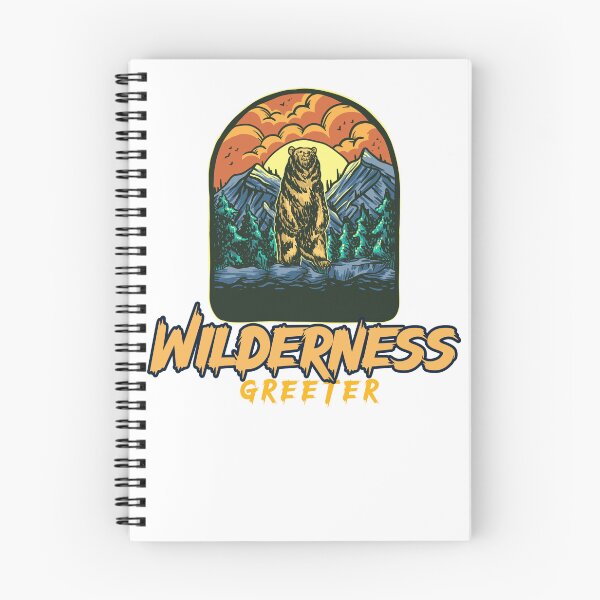 Item preview, Wilderness Greeter – Funny Grizzly Bear Design” designed and sold by sniffpad.