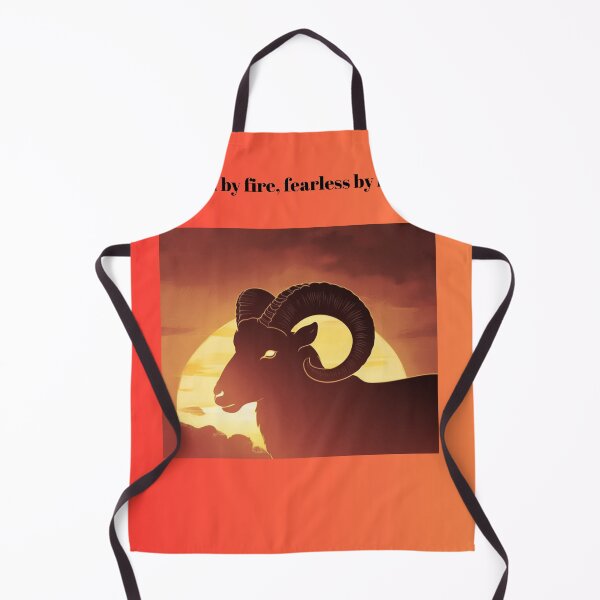 Item preview, Aries Zodiac Art – Bold, Fiery & Fearless Design designed and sold by Edanurdonmez0.
