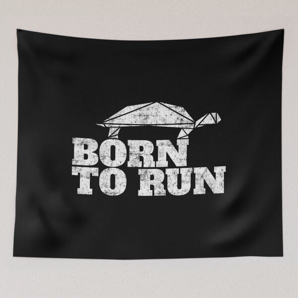 Item preview, Born to run Tortoise Fitness designed and sold by peter2art.