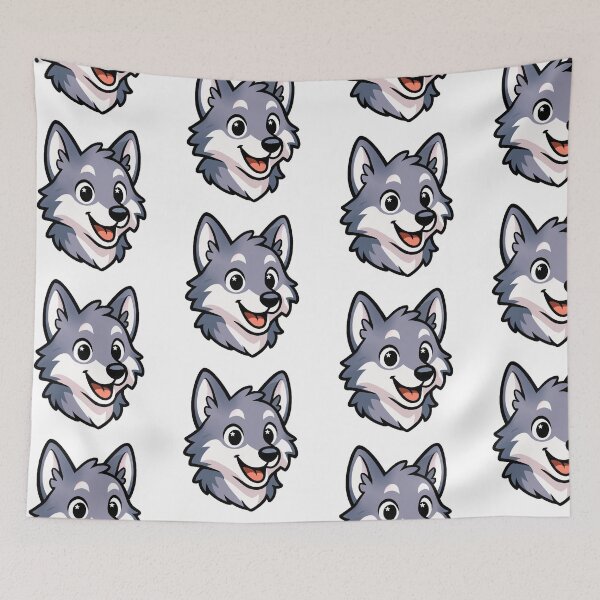 Item preview, Cute Wolf  designed and sold by FarieArt.