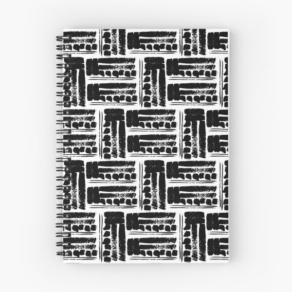 Item preview, Arte abstracto geométrico a mano alzada en blanco y negro designed and sold by JasmineGDesigns.