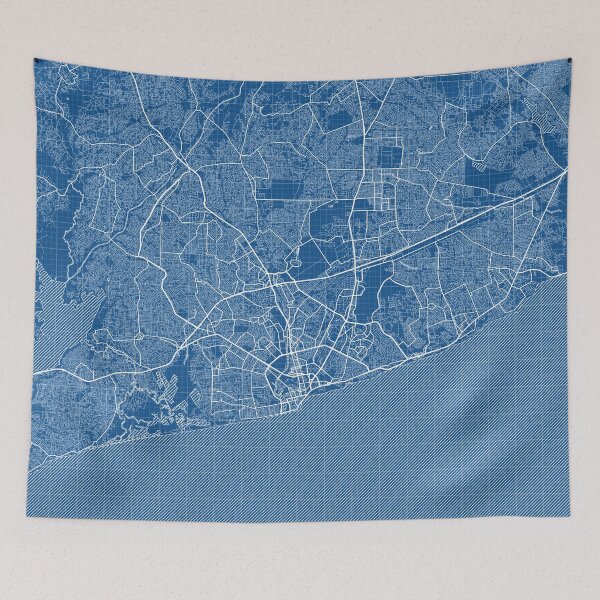 Item preview, Accra City Map of Ghana - Blueprint designed and sold by deMAP.