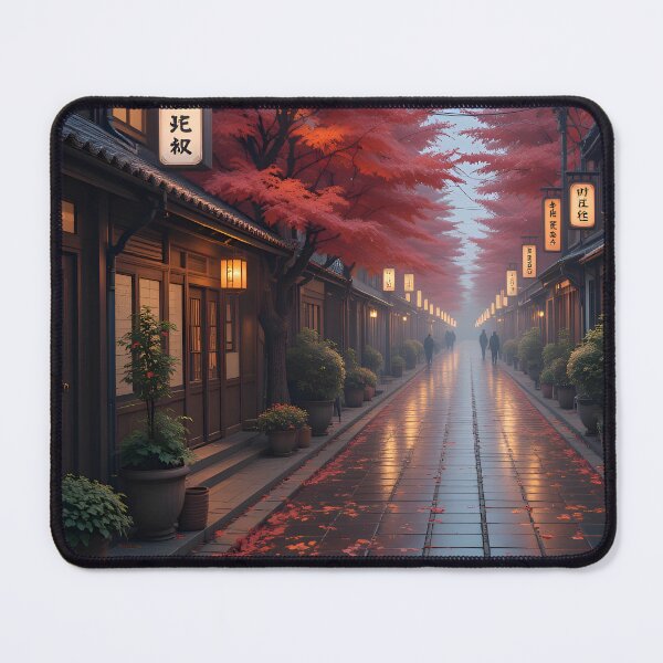Item preview, Anime Street Poster, Colorful Sunset City Art for Japan Aesthetic, Cozy Urban Landscape, Perfect Sakura Scene for Alleyway Decor designed and sold by harry mac.