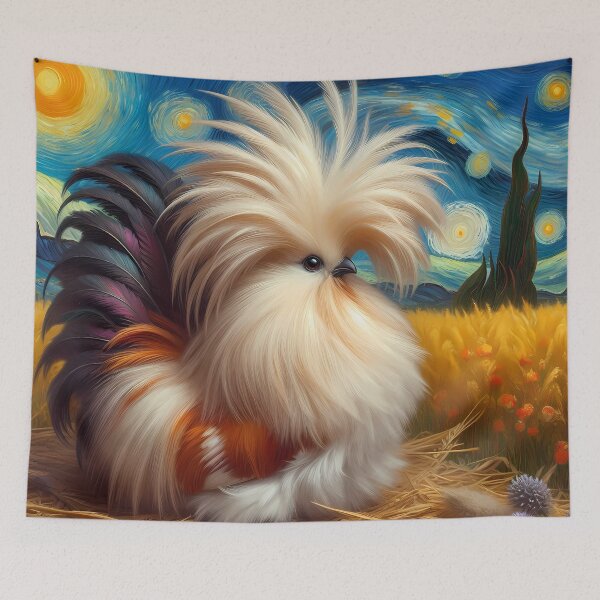 Item preview, Silkie Chicken Art #5 | Silkie Lovers designed and sold by ksgraphics222.