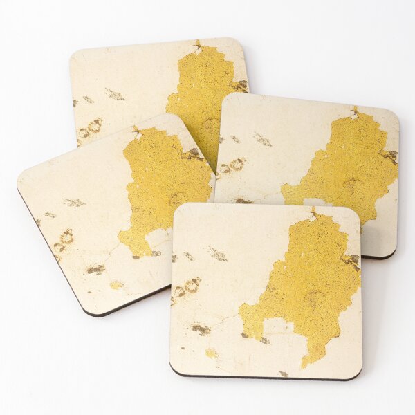 Item preview, white wall with an exposed yellow layer designed and sold by felipequeiroz.