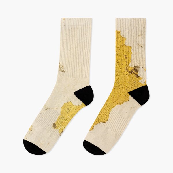 Item preview, white wall with an exposed yellow layer designed and sold by felipequeiroz.