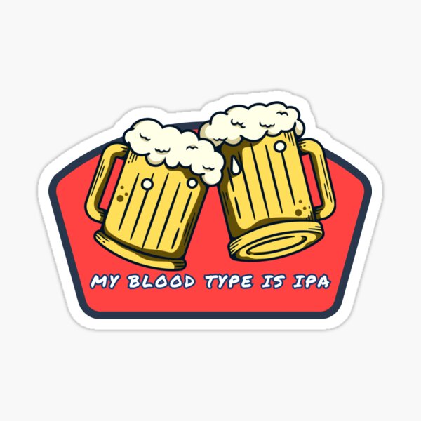 Item preview, My Blood Type is IPA designed and sold by Shincndt.