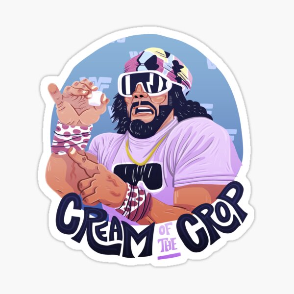 Aperçu de l'œuvre Macho Man Randy Savage : la crème de la crème créée et vendue par Connywobble.