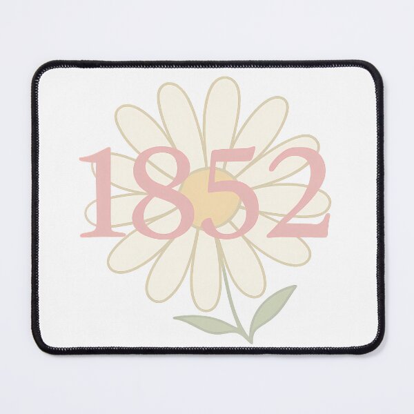 Item preview, 1852 Pink Daisy – Retro Phi Mu Inspired Founding Year Art designed and sold by summer-loving.