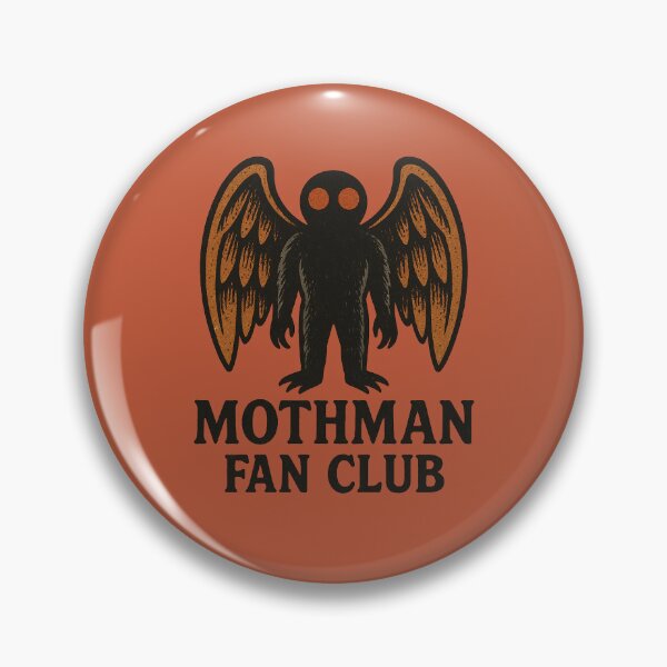 Item preview, Mothman Fan Club designed and sold by FrictionMaxxing.