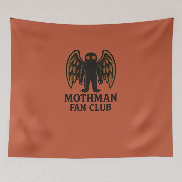 Item preview, Mothman Fan Club designed and sold by FrictionMaxxing.