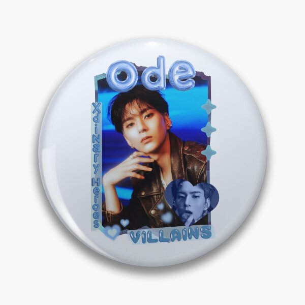 Item preview, O.de Xdinary Heroes Kpop Boy Band Cool Blue Collage Art Design designed and sold by HELL0WBELLO.
