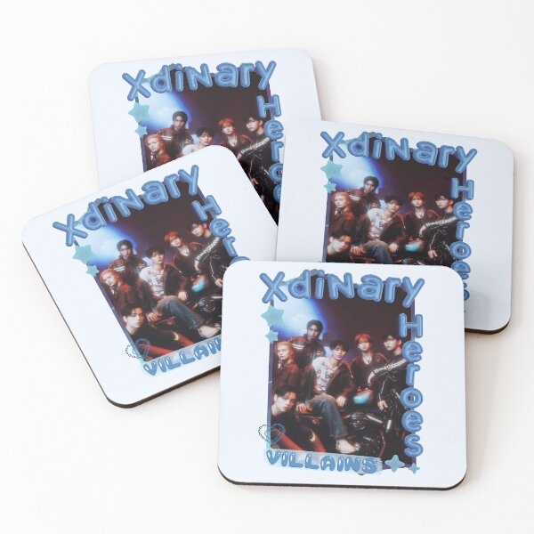 Item preview, Xdinary Heroes Kpop Boy Band Cool Blue Collage Art Design designed and sold by HELL0WBELLO.