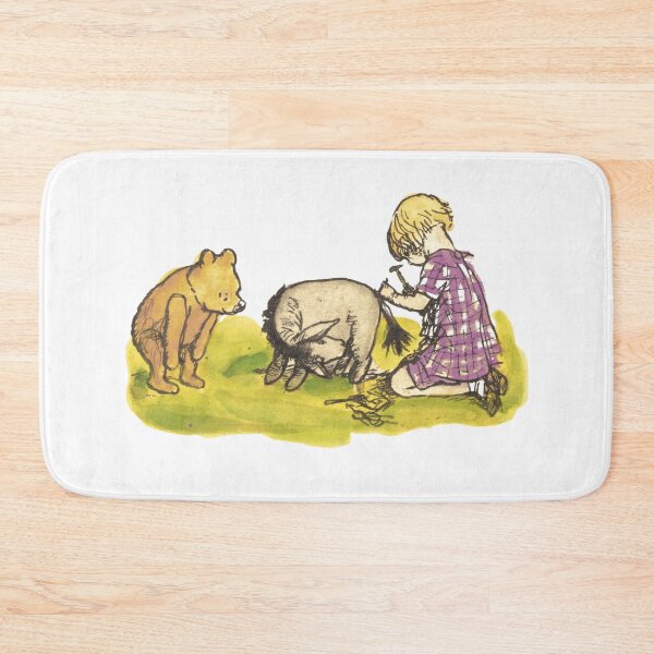 Item preview, Clásico oso Pooh vintage con Eeyore y Christopher Robin designed and sold by PoohsCompany.
