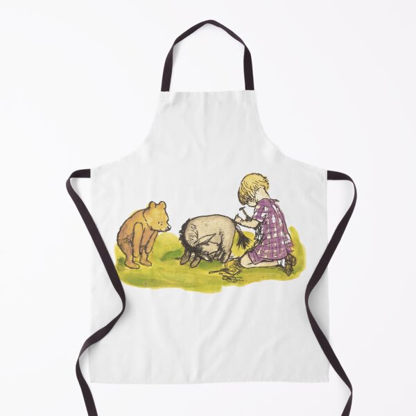 Item preview, Classic Vintage Pooh Bear with Eeyore and Christopher Robin designed and sold by PoohsCompany.