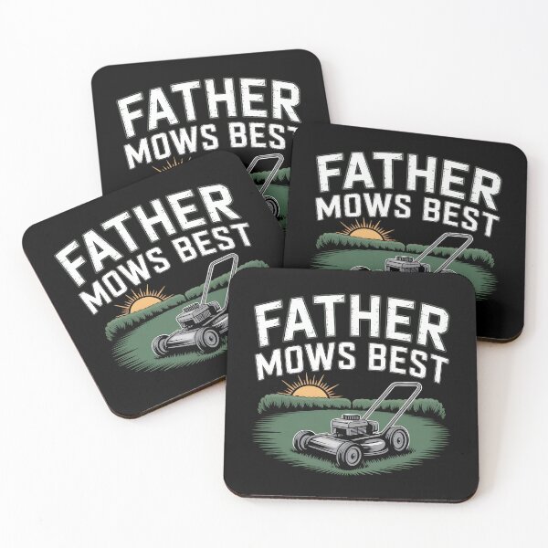 Item preview, Father Mows Best Gardener Dad Lawn Care designed and sold by Redgiant87x.