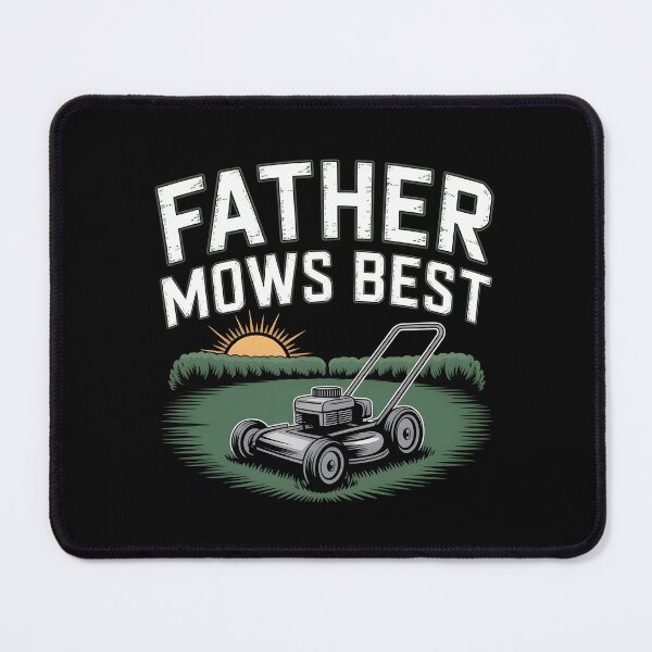 Item preview, Father Mows Best Gardener Dad Lawn Care designed and sold by Redgiant87x.