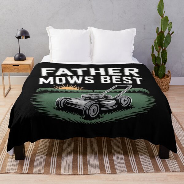 Item preview, Father Mows Best Gardener Dad Lawn Care designed and sold by Redgiant87x.
