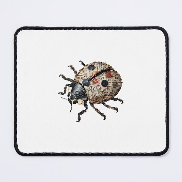 Item preview, Grungy ladybug designed and sold by KateCrafts.