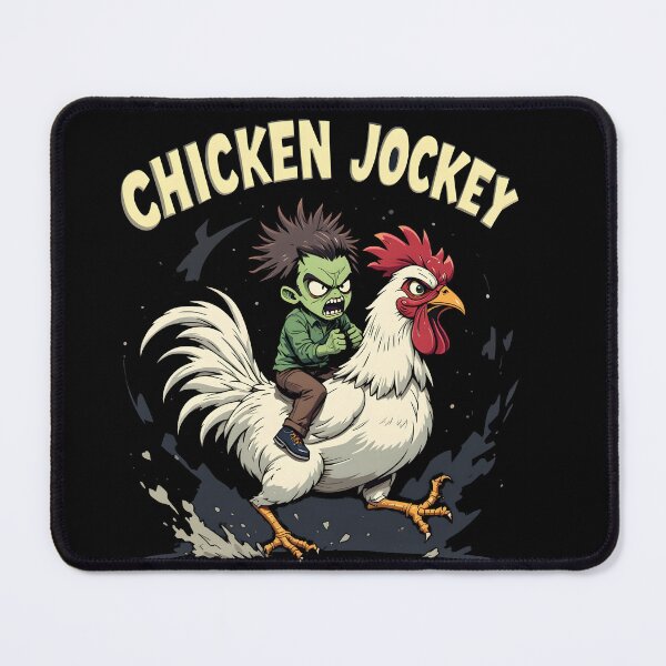 Item preview, Chicken Jockey PNG, Birthday Boy file Digital, Meme Art, Zombie Riding Chicken, Cute Chicken Jockey PNG, Digital Download designed and sold by harry mac.