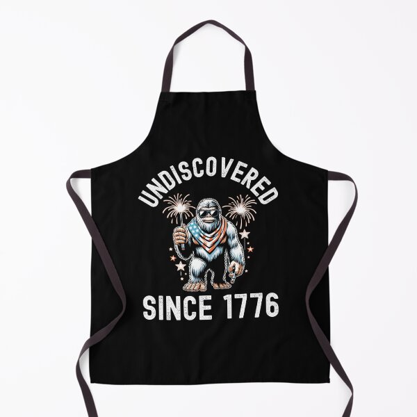 Item preview, Undiscovered since 1776 funny Sasquatch 4th of July bigfoot joke designed and sold by snowry.