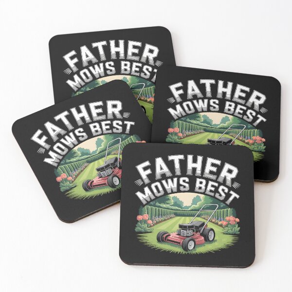 Item preview, Father Mows Best Gardener Dad Lawn Care designed and sold by Redgiant87x.