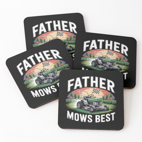 Item preview, Father Mows Best Gardener Dad Lawn Care designed and sold by Redgiant87x.