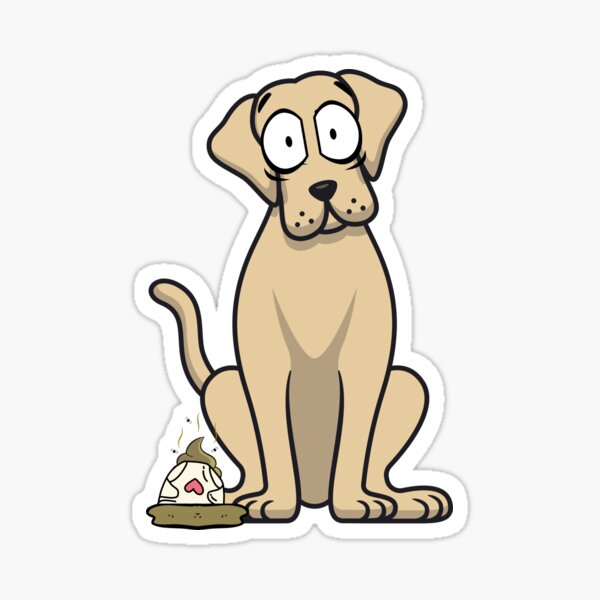 Item preview, Funny Big dog steps on a dirty diaper designed and sold by Pet Station.