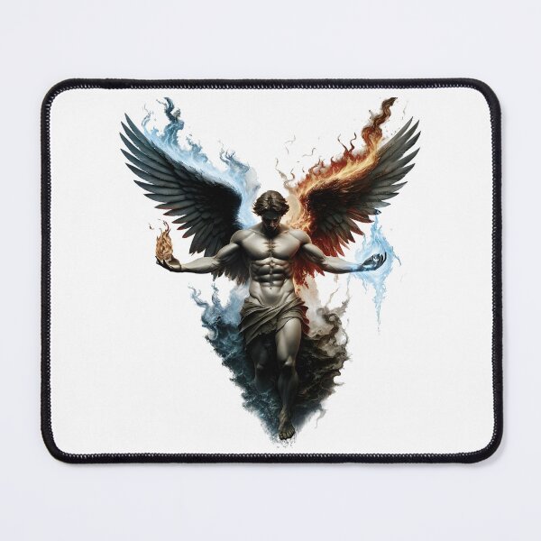 Item preview, Angel or demon, heaven or hell, ice and fire designed and sold by Icelander1.