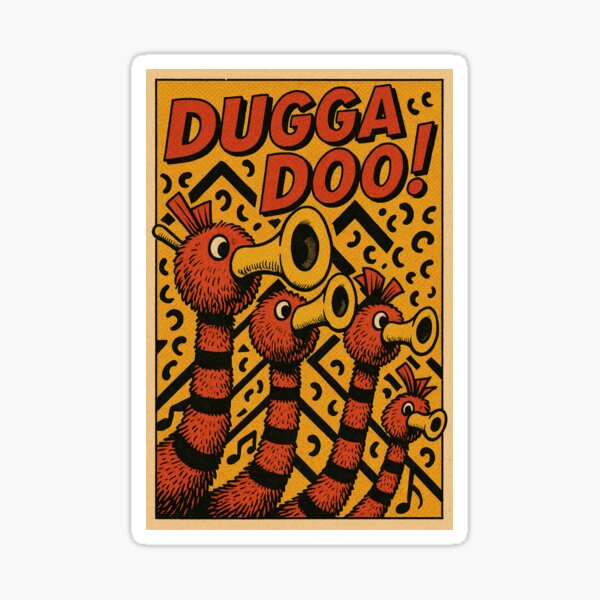 Item preview, Dugga Doo! Comic Book Cover designed and sold by WabushiDesigns.