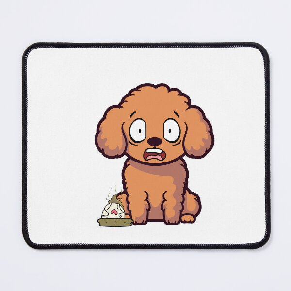 Item preview, Funny Brown dog steps on a dirty diaper designed and sold by Pet Station.
