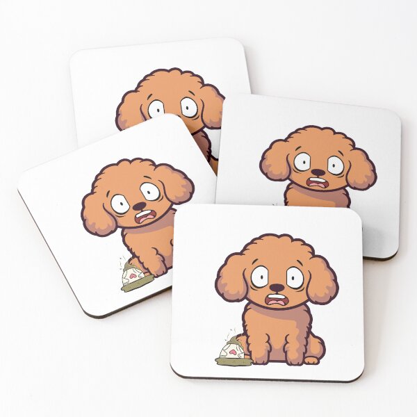 Item preview, Funny Brown dog steps on a dirty diaper designed and sold by Pet Station.