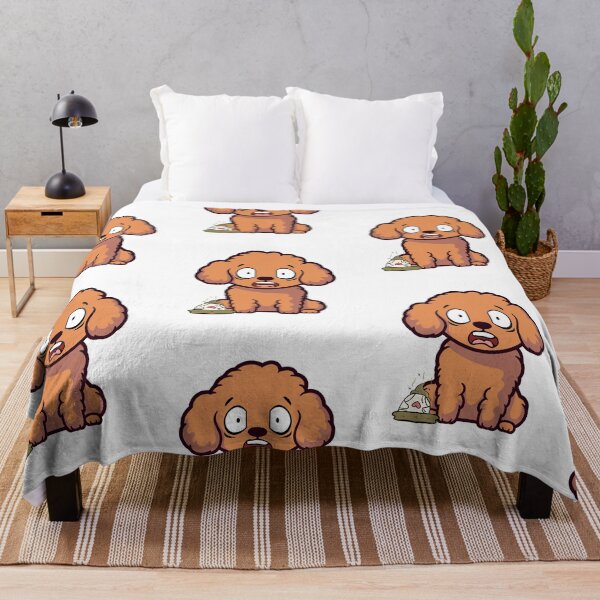 Item preview, Funny Brown dog steps on a dirty diaper designed and sold by Pet Station.