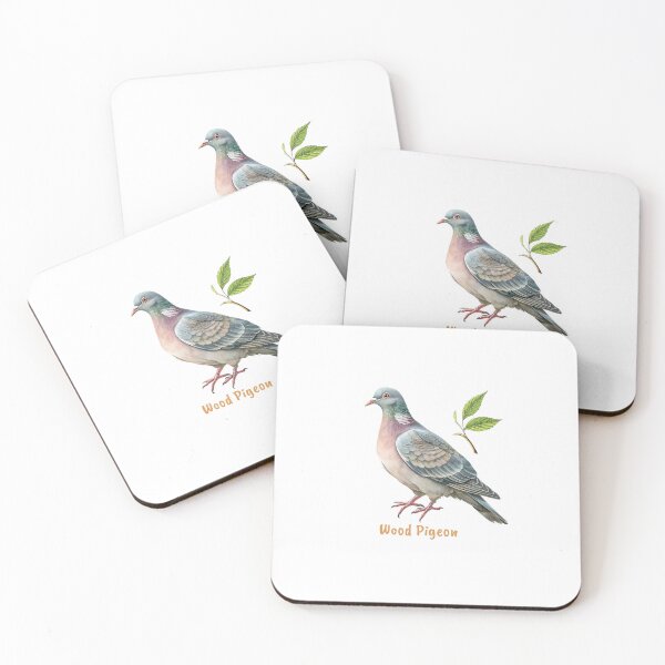 Item preview, Cute Wood Pigeon bird, Garden Bird designed and sold by iclipart.