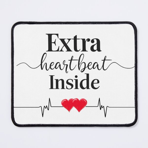 Item preview, Extra Heartbeat Inside-Pregnancy designed and sold by tamoora.