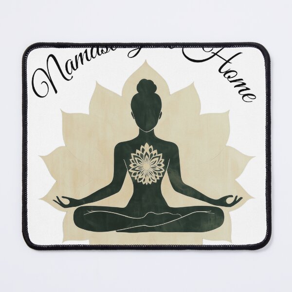 Item preview, Namastay at Home – Funny Yoga Quote for Introverts designed and sold by Envision Designs.
