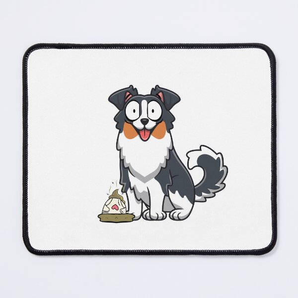 Item preview, Funny Collie dog steps on a dirty diaper designed and sold by Pet Station.