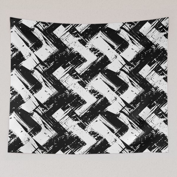Item preview, Diagonal Skid Mark Grunge – Urban Pop Art Pattern designed and sold by Windy-market.