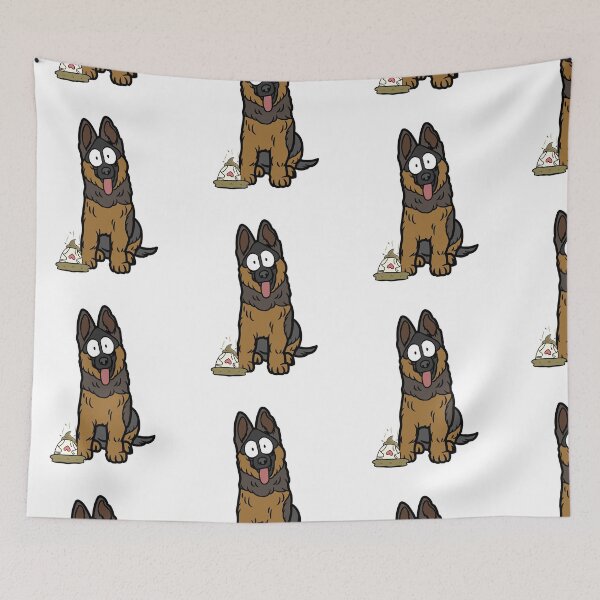 Item preview, Funny Guard dog steps on a dirty diaper designed and sold by Pet Station.