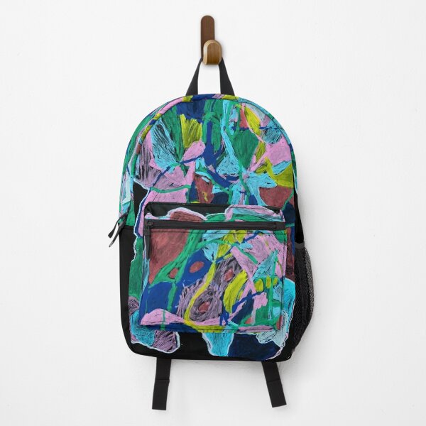 Item preview, White Snake Yellow Bird in a Pink and Green Jungle designed and sold by Andrew White Art.