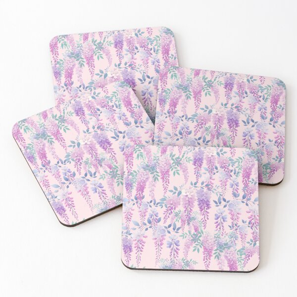 Item preview, Glicina rosa vibrante designed and sold by SilverPegasus.