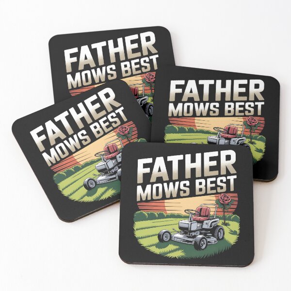 Item preview, Father Mows Best Gardener Dad Lawn Care designed and sold by Redgiant87x.